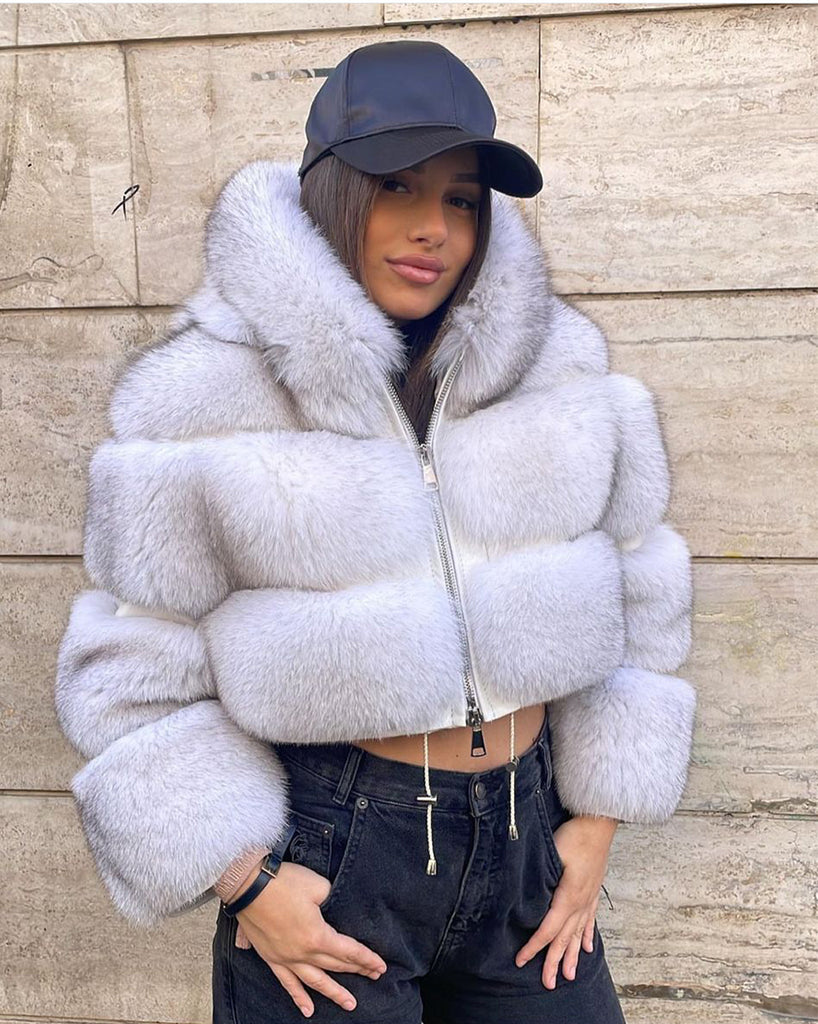 Pelliccia Giacca Finta Pelle Bambina Elsy Giubbino Pelle Bambina